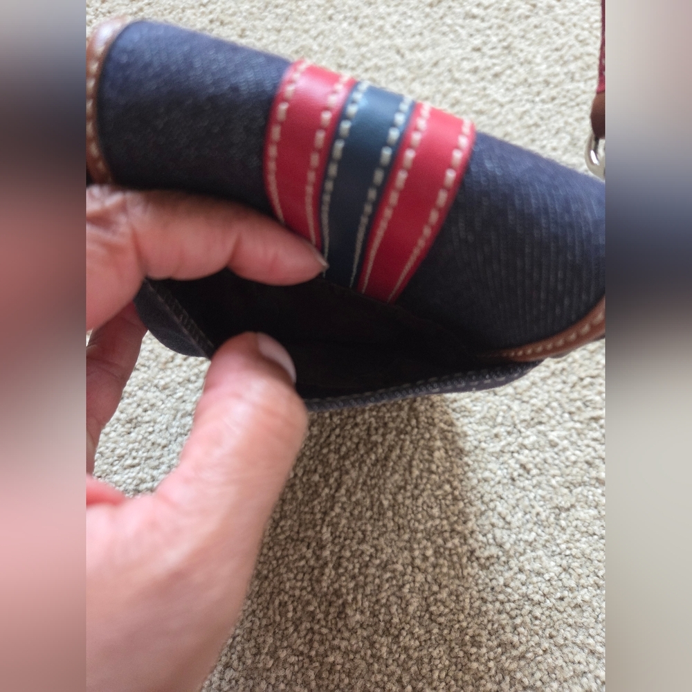 Coach Denim and Leather Crossbody Bag - Picture 3 of 4